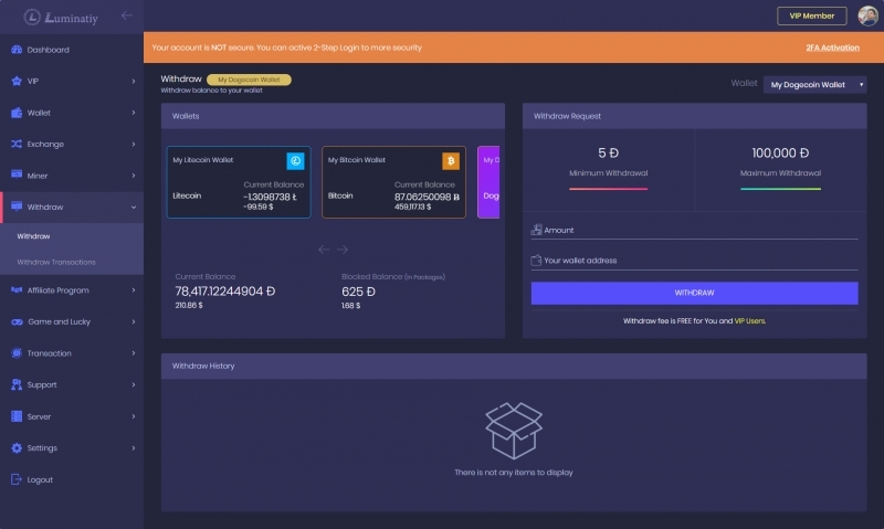 وب سایت سرمایه گذاری ارز دیجیتال